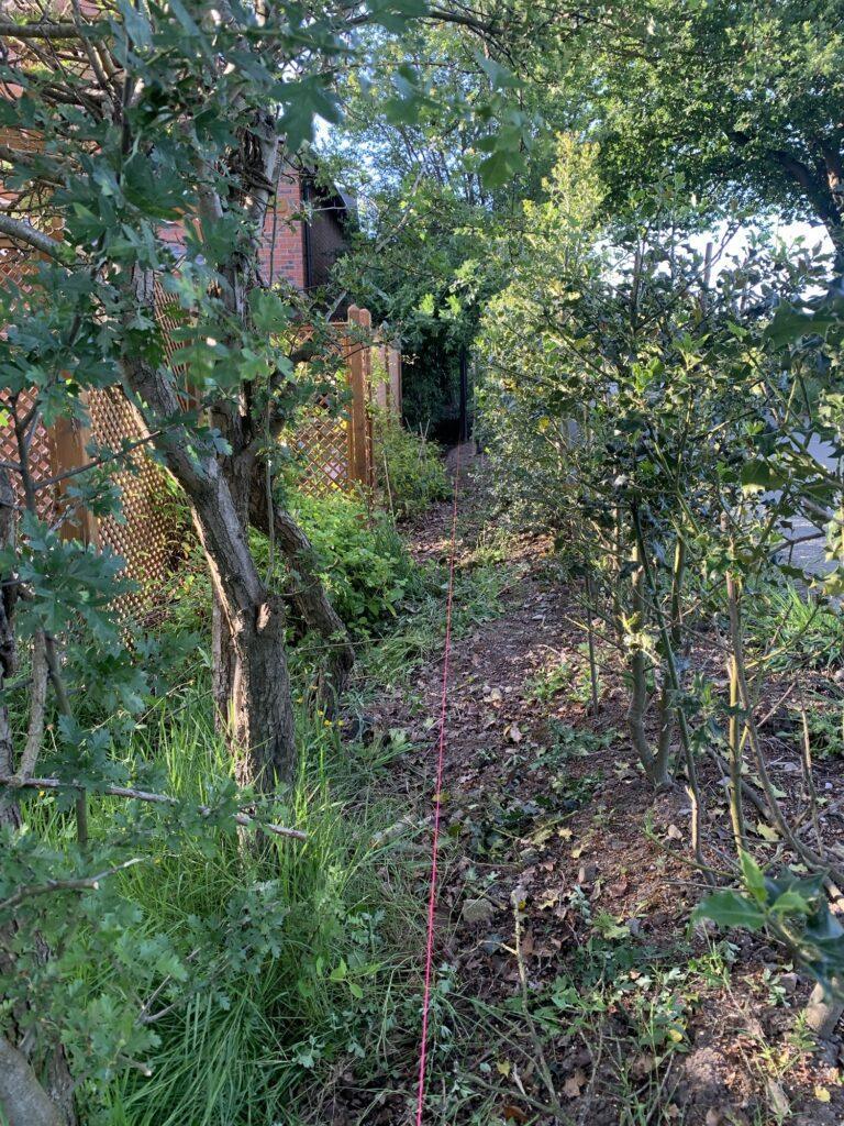 marking out string line