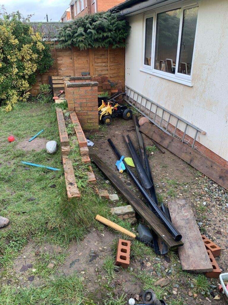 garden needs rescue