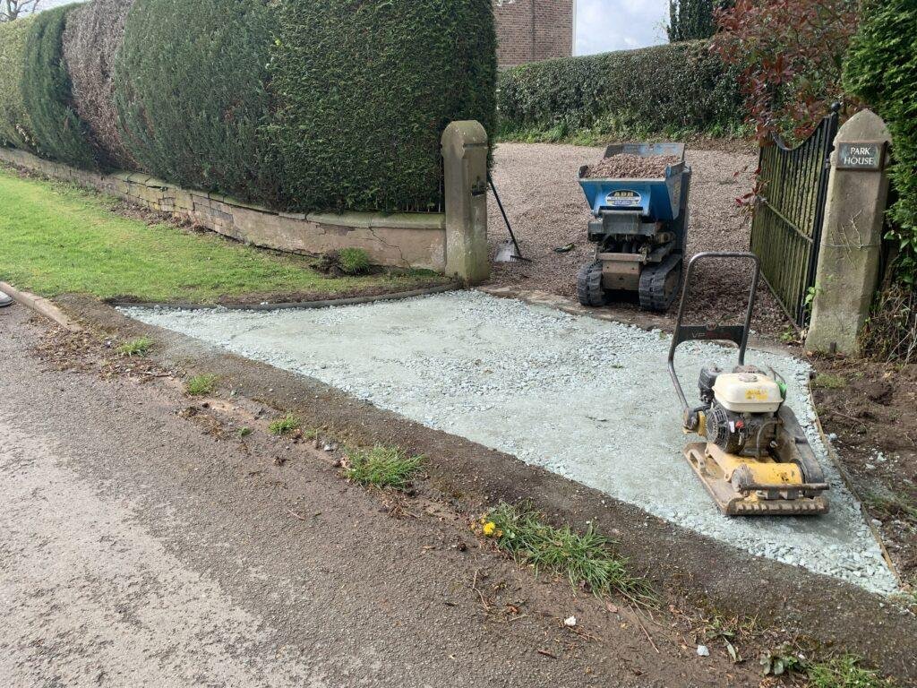 sub-base preparation