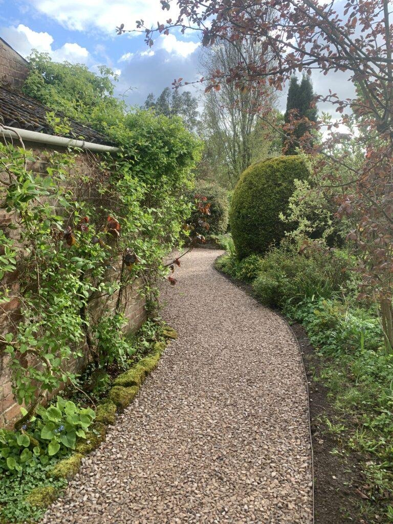 gravel path