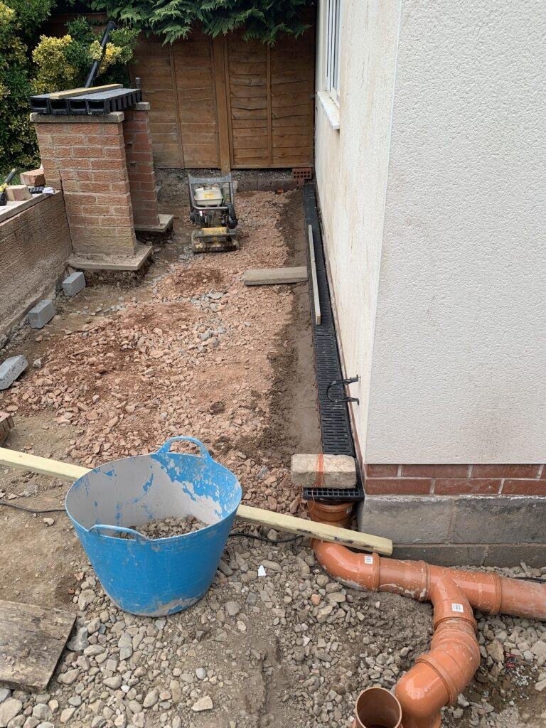 sub-base and drainage